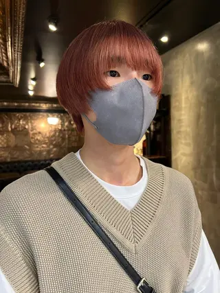 ショート カラー haco＋所属・圧倒的デザイン力 店長🎨RENAのヘアスタイル