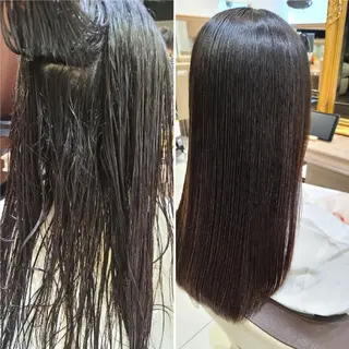 ミディアム Ash 店長　山下達也のヘアスタイル