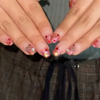 ネイル 韓国ネイル/ワンホン ネイル🎀表参道3分のネイルデザイン