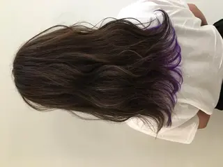 ミディアム due hair 京都駅前店 MILBON オージュア認定サロン【デューヘアー】所属・ハイトーンブリーチ 土坂 由志【京都】のヘアスタイル