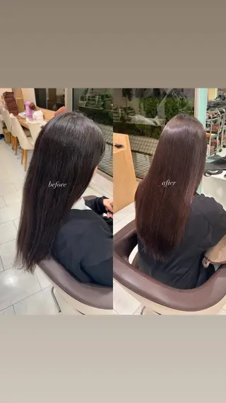 ロング 透明感カラー／ 艶髪／たなべだい🦖のヘアスタイル