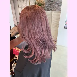 カラー 岐阜グレージュカラー 韓国ヘアLinaのヘアスタイル