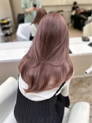 カラー レイヤーカット┊ 透 明感カラー┊ YUIのヘアスタイル