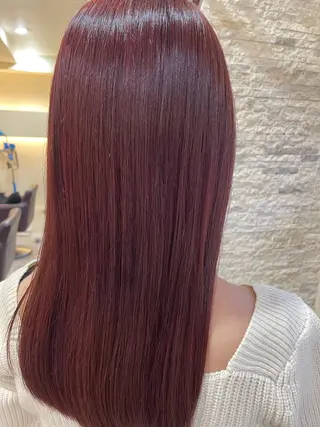 セミロング VENIRE古川店所属・端野七海 縮毛矯正のヘアスタイル