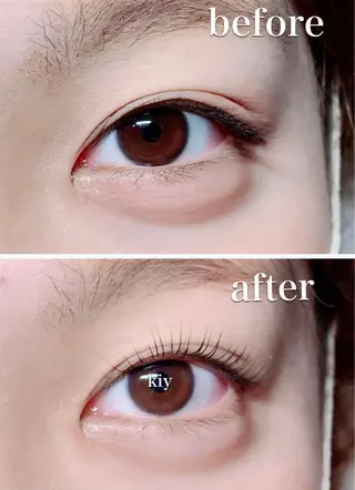 マツエク・マツパ まつげエクステ kiy所属・kiy 中村のマツエク・マツパデザイン