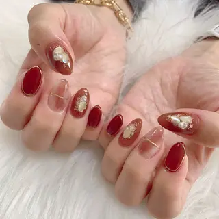 ネイル 💅ネイルハウス🏡 🎀TOMO🎀のネイルデザイン