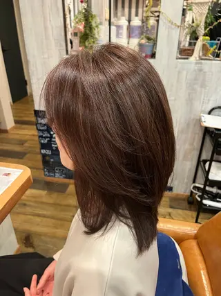 ミディアム the smallchange所属・柏井 彩花のヘアスタイル