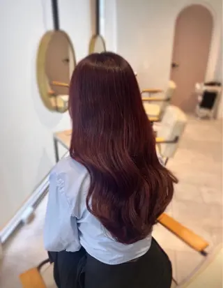 カラー Tia.所属・縮毛矯正／ Keisukeのヘアスタイル