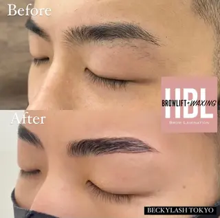 メンズ マツエク・マツパ 太田 BeckyLashのマツエク・マツパデザイン