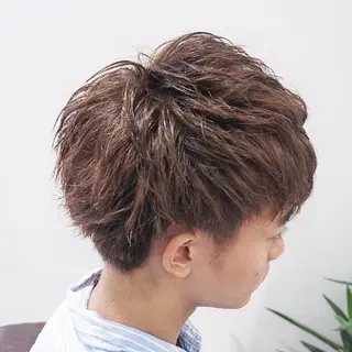 ショート カラー メンズ 土屋 貴章のヘアスタイル