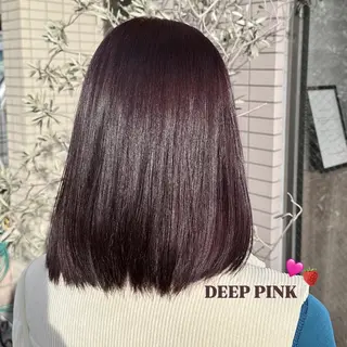 ミディアム カラー 韓国風/透明感 🎀𝑹𝒖𝒌𝒂のヘアスタイル