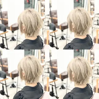 ショート カラー 相武台ショート特化 💐川崎希💐のヘアスタイル