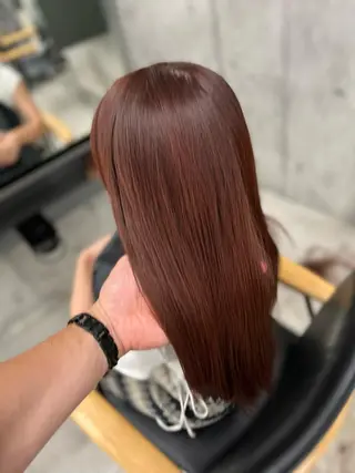 ロング カラー 誰よりも丁寧なカット 🍀小林輝のヘアスタイル