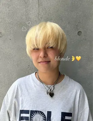 ショート メンズ JOY187inYU1L所属・韓国レイヤー kira🌛のヘアスタイル