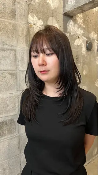 セミロング riko／ SYS by fitのヘアスタイル