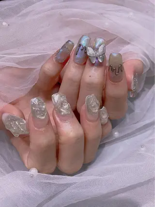 ネイル 長さだし専門店 M2　rikaのネイルデザイン