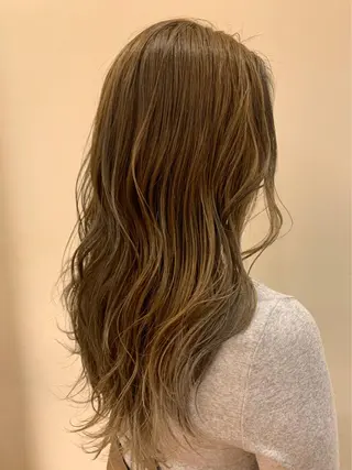 ロング カラー 松井 竜輝のヘアスタイル