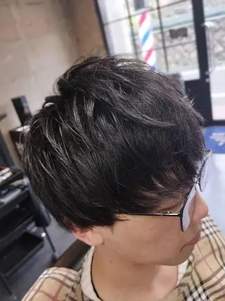 ミディアム Barber House Lavie所属・綿貫 峻也のヘアスタイル