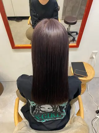 セミロング 西川 結のヘアスタイル