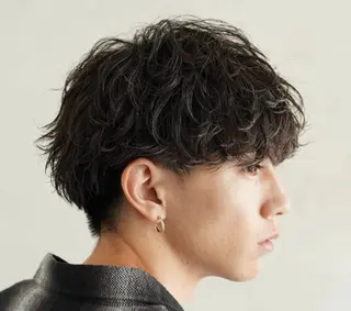 パーマ メンズ 仙台フェザーパーマ/ fifth/遠藤楓雅のヘアスタイル