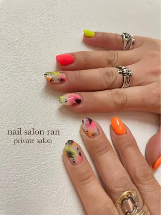 ネイル nailsalon ranのネイルデザイン