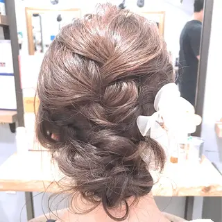 ヘアアレンジ SALOWIN Frente店所属・個室で似合わせ好印象 🧡外山弥千代のヘアスタイル