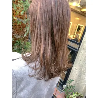 ミディアム カラー センスをお届けします 大谷将生INFPのヘアスタイル