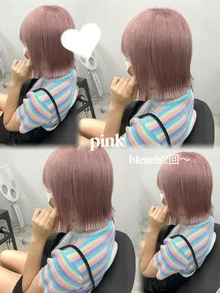 カラー 心斎橋/ハイトーン/ airi⠀のヘアスタイル