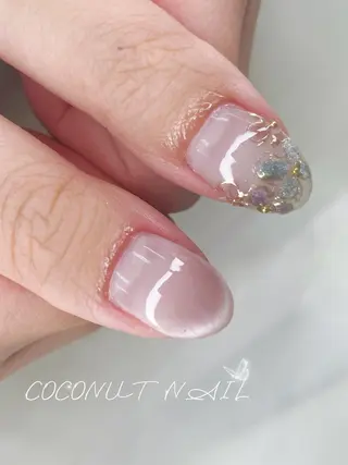 ネイル 神田 ココナッツのネイルデザイン
