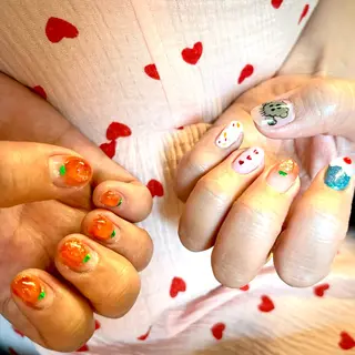 ネイル ぽっぷん satomiのネイルデザイン