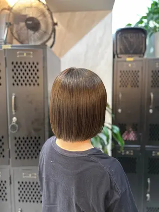 ミディアム 透明感カラー/似合 わせカット🤍ヒナタのヘアスタイル