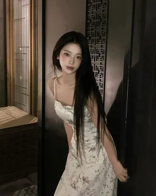 ロング カラー ヘアアレンジ 大人っぽ中韓レディ ヘア🤍MAOのヘアスタイル