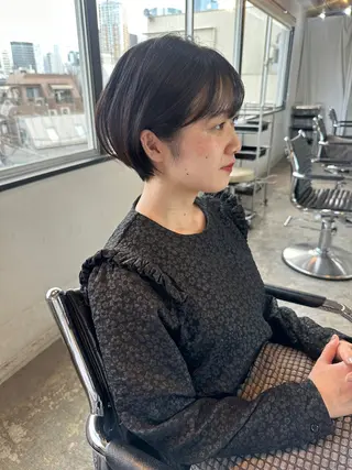 ショート カラー ヘアアレンジ stylist/蛯谷 珠里のヘアスタイル