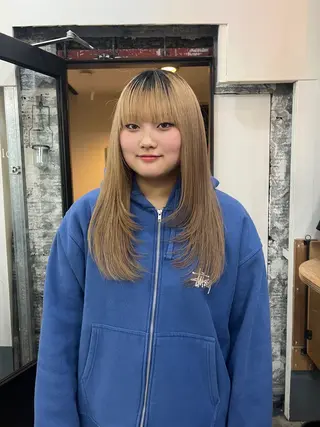 ロング 🌈いけだ あみ🌷のヘアスタイル