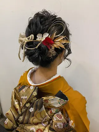 ヘアアレンジ 🌟アレンジが似合う カラー🌟Rumiのヘアスタイル