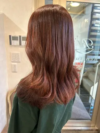 ミディアム カラー 透明感カラー💎 AYAのヘアスタイル