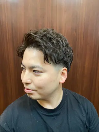 ショート パーマ メンズ ヒロ銀座所属・福村 美沙紀のヘアスタイル