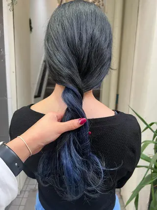 ロング nico🏁 rihoのヘアスタイル