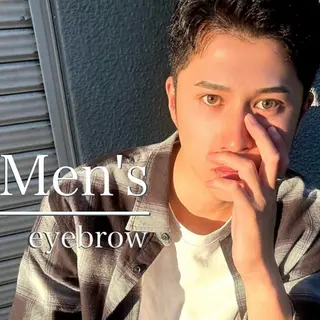 メンズ アイブロウ Blanc 岐阜シティ・タワー43店所属・早川 愛理の眉毛・アイブロウイメージ