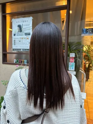 セミロング Porte所属・疋田(ひきた)真由 🐶東京/都立大学のヘアスタイル