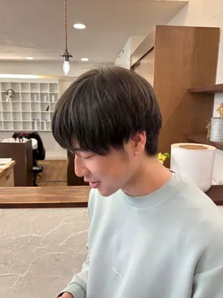 ショート カラー メンズ hair musee所属・musée 柱店のヘアスタイル