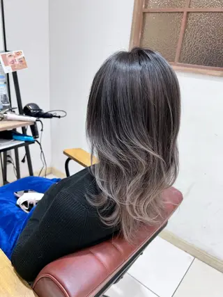 ロング カラー 髪質改善カラーリスト /根本雄貴のヘアスタイル