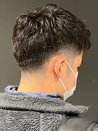 ショート パーマ 木下 陽心のヘアスタイル