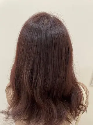 セミロング 松田 恋のヘアスタイル