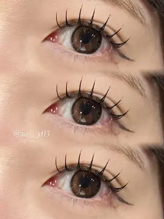 マツエク・マツパ BOOBEE eyelash所属・山下 紗采のマツエク・マツパデザイン