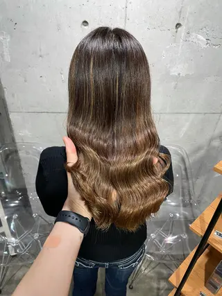 ロング カラー ベージュカラー💖 やすひろのヘアスタイル