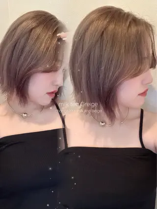 ショート カラー ✨ショート/ボブ 縮毛矯正✨アキラのヘアスタイル