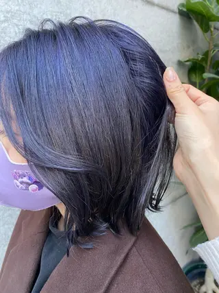 ミディアム カラー clomus所属・YUKA艶髪 🌸寛ぎ部屋のヘアスタイル