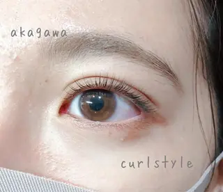 マツエク・マツパ cheerful eyelash&eyebrow所属・cheerful akagawaのマツエク・マツパデザイン
