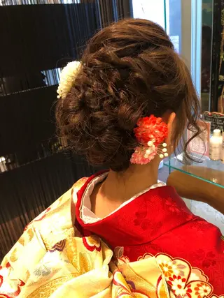 ヘアアレンジ EARTHセンター南店所属・小笠原 愛美のヘアスタイル